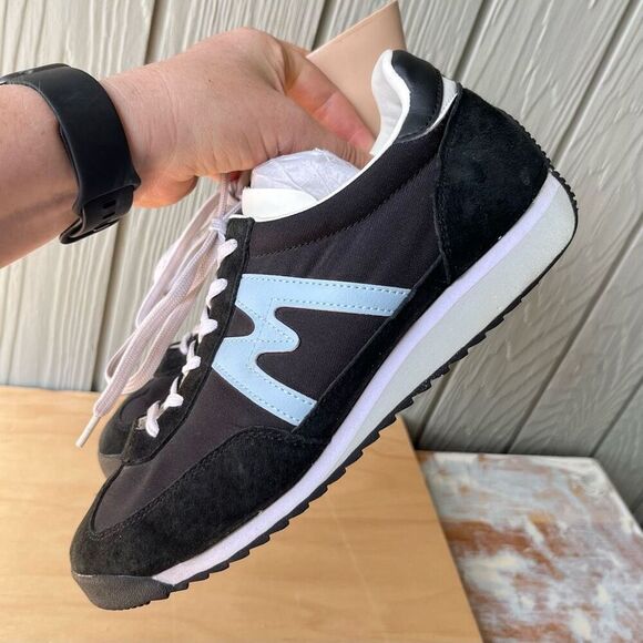 Karhu ChampionAir Sneakers Black Sky Blue Men’s 7.5 Women’s 9 Retro - Picture 11 of 13